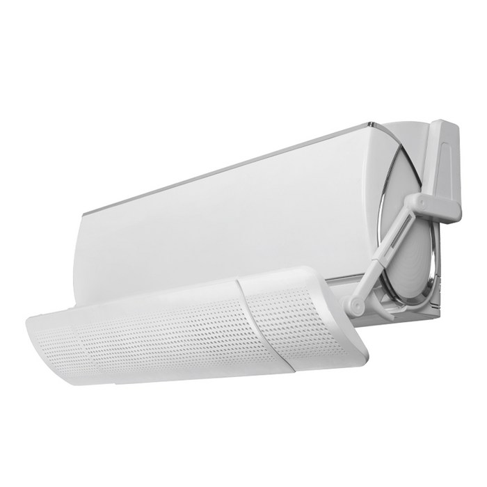 윈드비 벽걸이 에어컨 무풍 바람막이 간편걸이식, windB002, 1개