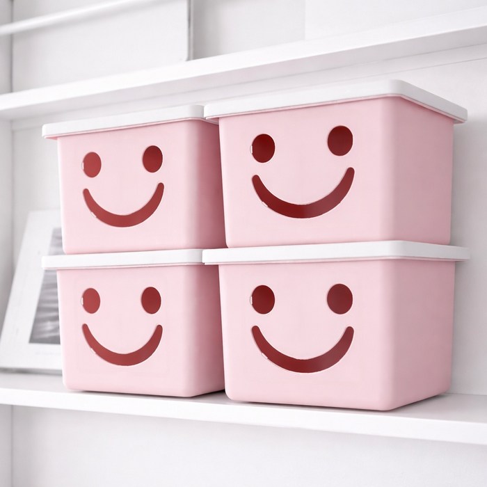 보노하우스 모던 미니 해피박스 정리함