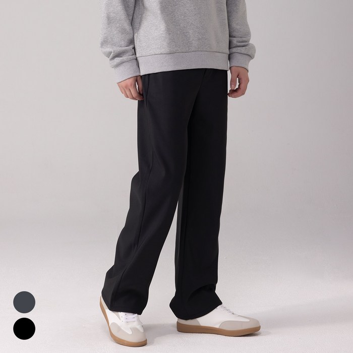 에버라스트 남자 와이드 팬츠 기모 겨울 바지