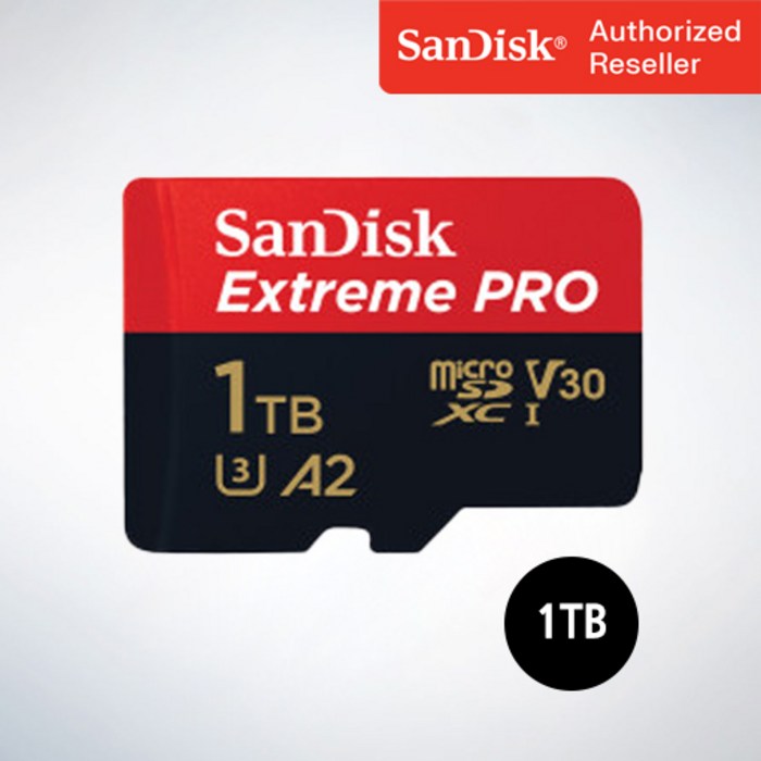 샌디스크 마이크로 SD 카드 SDXC Extreme Pro UHS-I 익스트림 프로 QXCD 1TB 20230618