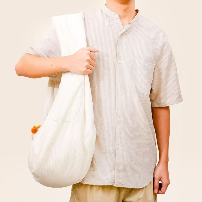 JcOuni반려동물 가방강아지 포대기 슬링백 강아지 슬링백 크로스백 이동가방