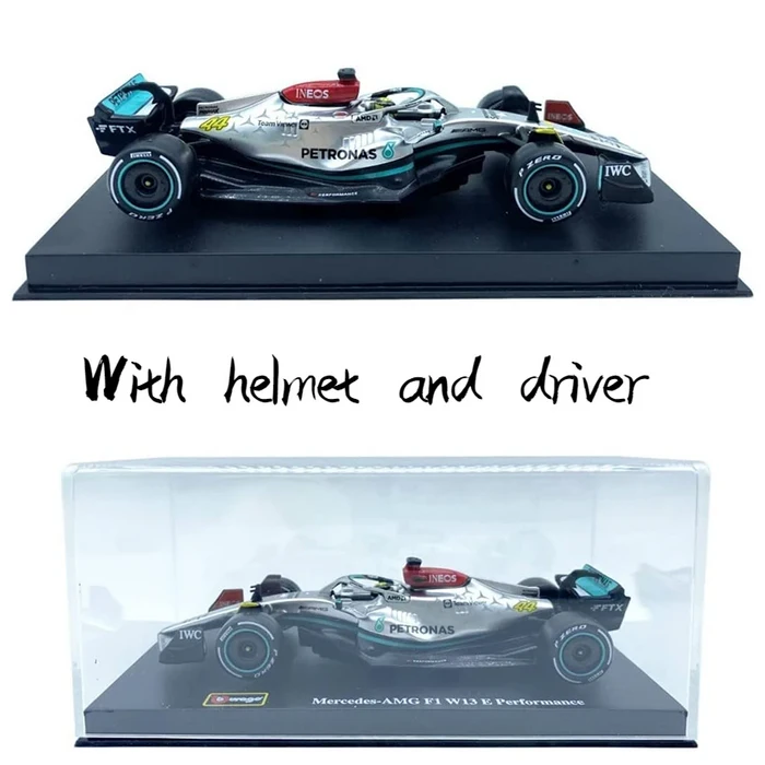 부바고 143 2023 2024 메르세데스 F1 W14 W15 퍼포먼스  44 해밀턴 77 Bottas 합금 고급 차량 다이캐스트