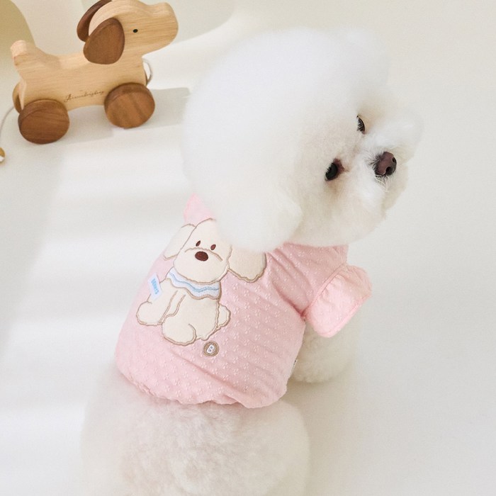 베니즈 엔젤릭 벌룬 티셔츠 강아지 옷 강아지 티