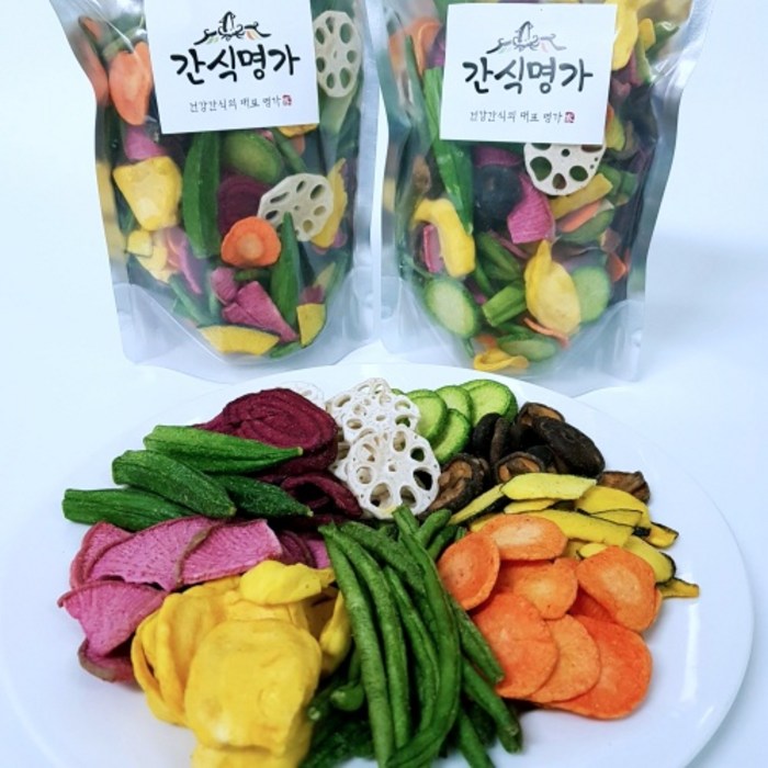 간식명가 동결건조 야채칩 믹스칩