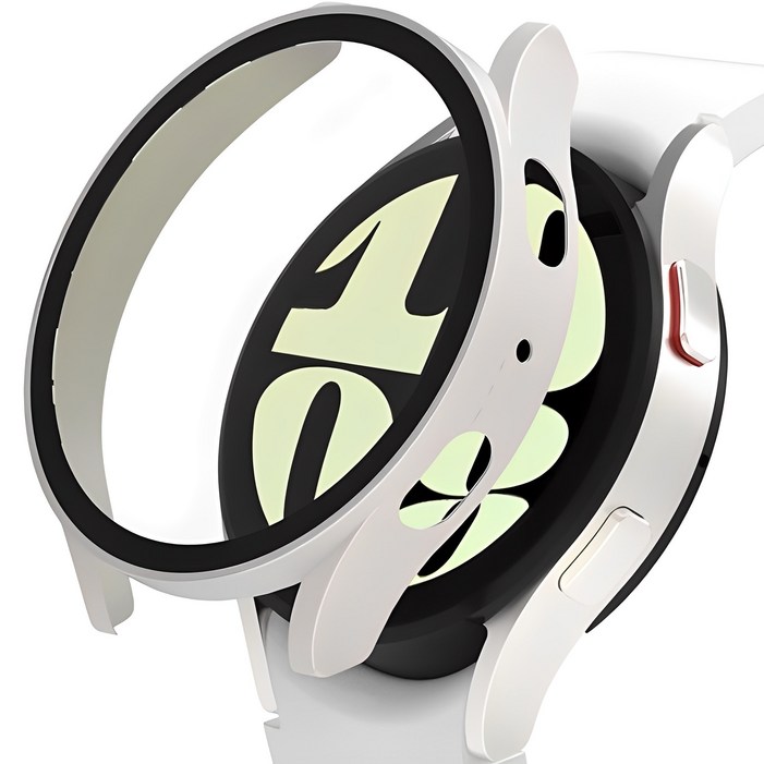 로랜텍 갤럭시워치 케이스 풀커버 액정보호 강화유리