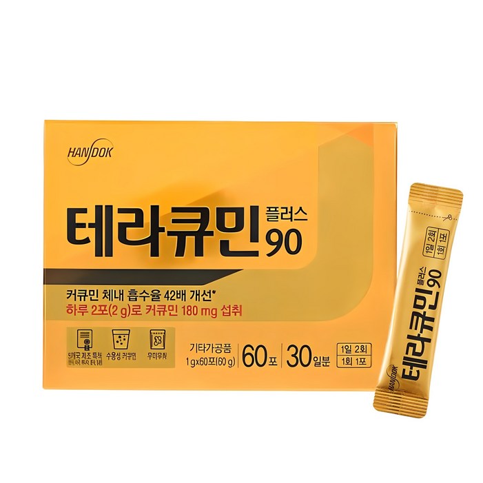 한독 테라큐민 플러스90, 60g, 1개 한독 테라큐민 플러스90, 60g, 1개