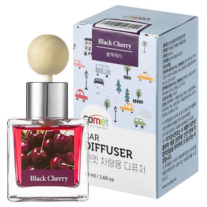 코멧 설레는 향 가득 차량용 디퓨저 50ml 코멧 설레는 향 가득 차량용 디퓨저 50ml