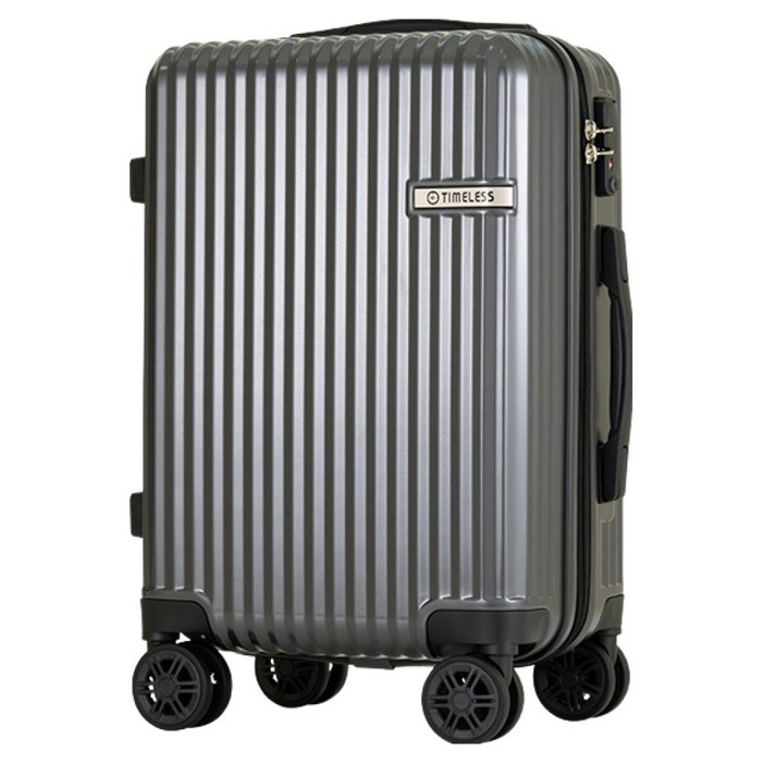 TIMELESS 메탈릭 확장형 PC 캐리어 20인치