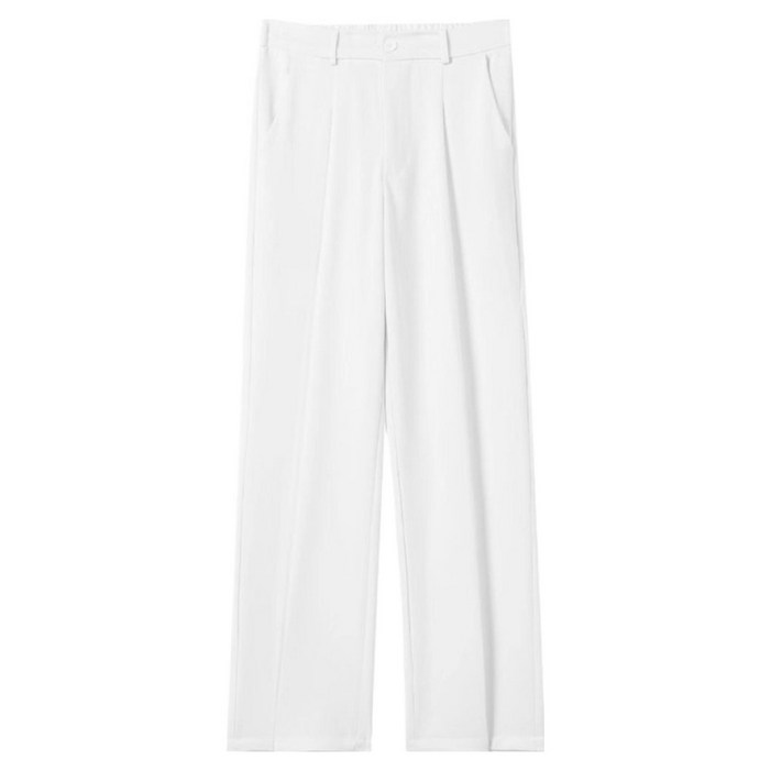 구디프 남성용 스트레이트핏 허리밴딩 비즈니스 캐주얼 정장 슬렉스