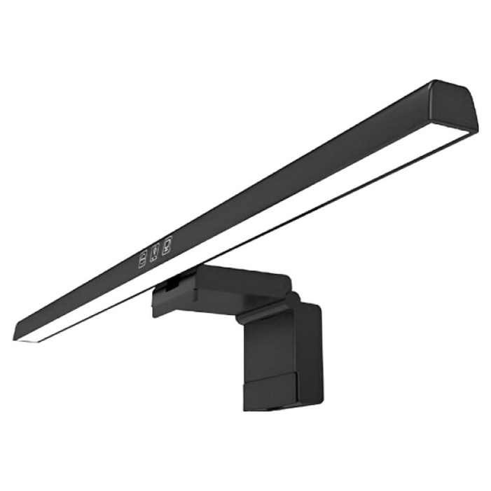 픽셀아트 LED 모니터 스크린바, 블랙, 1개