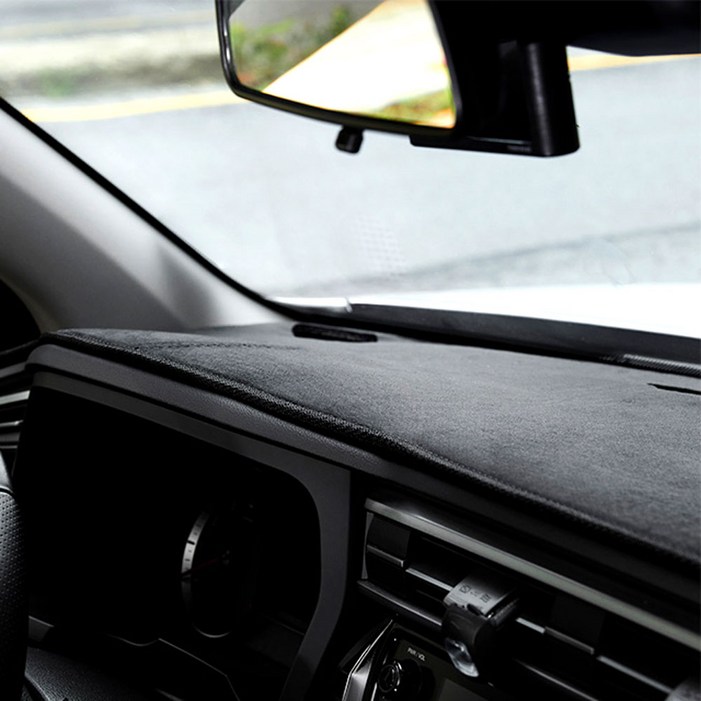 gaon 논슬립 마이크로 벨벳 대쉬보드커버  갤패드 대 2p  중 4p, 현대 NF쏘나타트랜스폼 2007년 11월  2009년 9월, 블랙