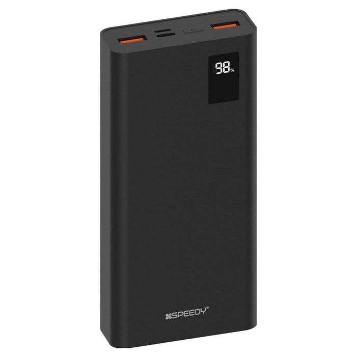 스피디 슬림핏 PD 20W 고속충전 보조배터리 20000mAh + C타입 20W 케이블 세트