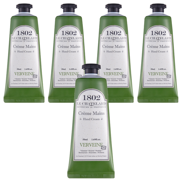 르샤트라1802 핸드크림 버베나, 50ml, 5개