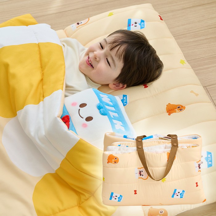 아띠래빗 양면  어린이집 낮잠이불 일체형