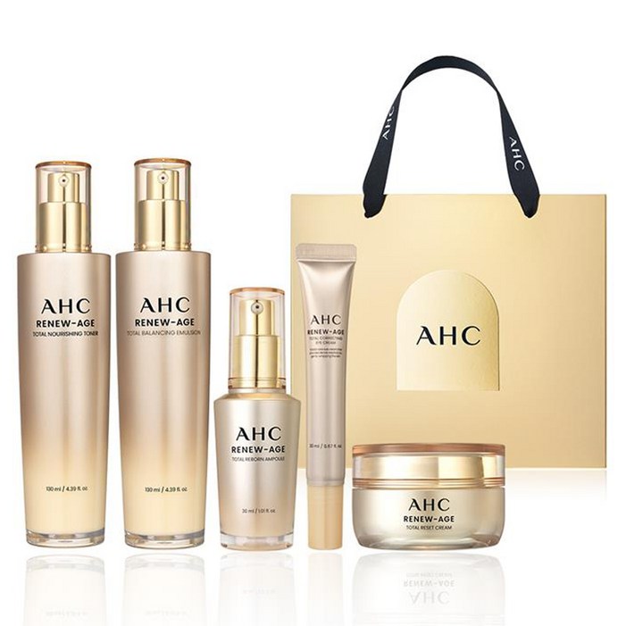 AHC 리뉴에이지 토탈 4종  아이크림 20ml 기프트 세트