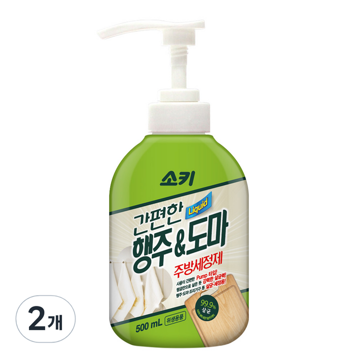 소키 간편한 행주 앤 도마 주방세정제 소키 간편한 행주 앤 도마 주방세정제