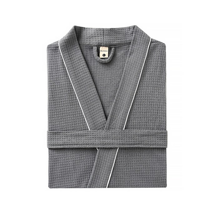 알럽홈 소프트 일본식 목욕 가운 XL, 그레이, 1개