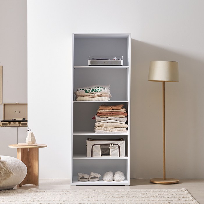 마마룸 루시아 광폭 오픈 수납형 드레스 옷장 800 고객직접설치