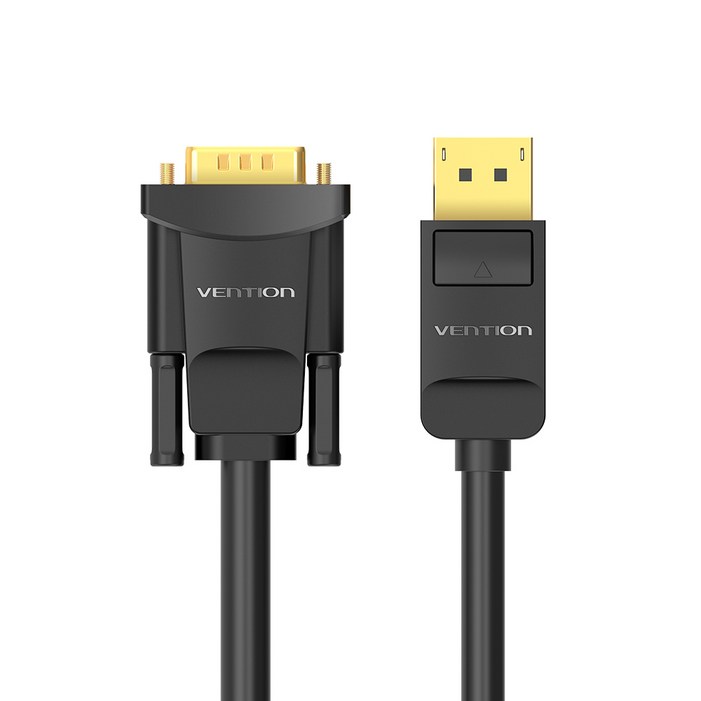 벤션 순동 DP to VGA 케이블, 1개, 1.5m 벤션 순동 DP to VGA 케이블, 1개, 1.5m
