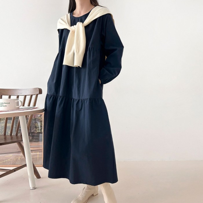 히어 캉캉 임산부 원피스