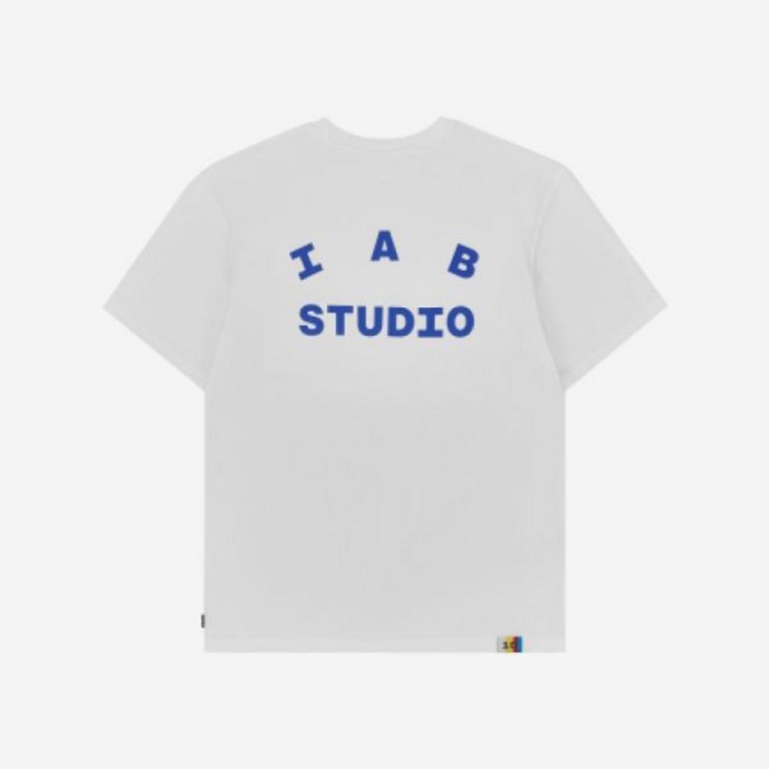 [정품 보증] 아이앱 스튜디오 10주년 티셔츠 화이트 IAB Studio 10th Anniversary T-Shirt White
