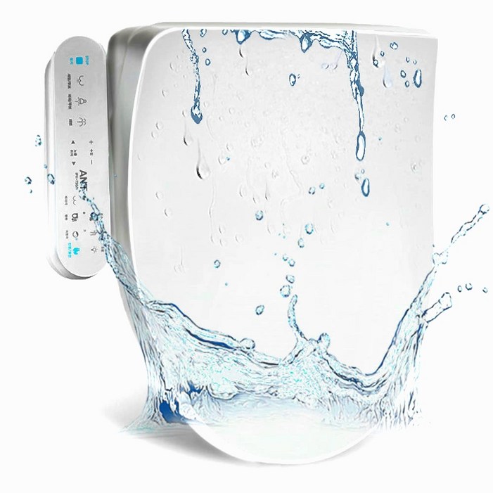 앤트 비데 최신형 IPX8 방수 직수 안심세척 하이브리드 필터필요없는 IPX750A, 자가설치, 고객직접설치