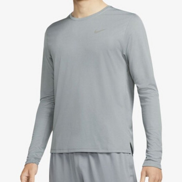 나이키 드라이 핏 마일러 러닝 남성 긴팔티 그레이