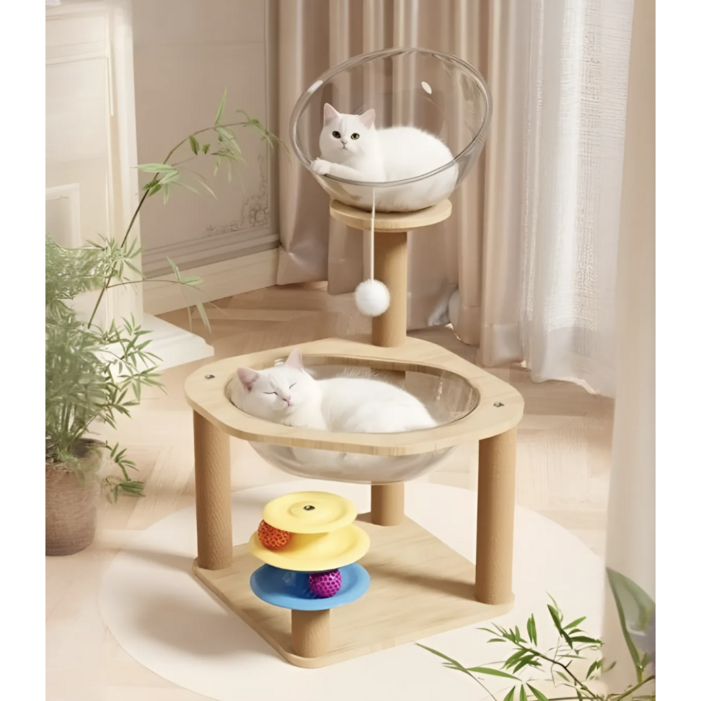 라포펫 고양이 캣타워 해먹 스크래쳐