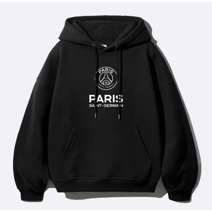 파리생제르망 남녀공용 스페셜 에디션 에센셜 시그니쳐 후드블랙