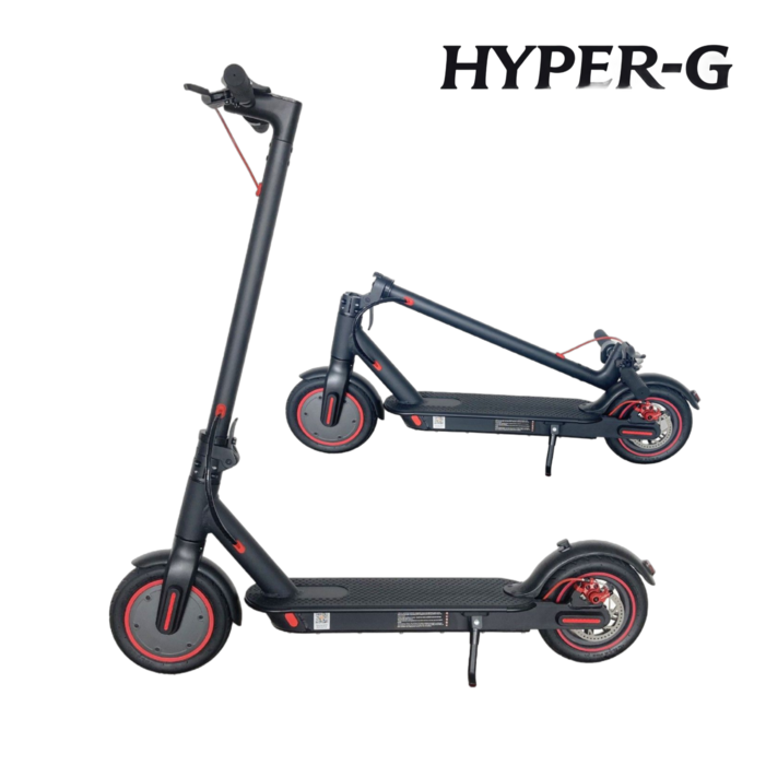 HYPER-G 전기 전동 킥보드 초경량 접이식 휴대용 성인용 배달용 전기킥보드 출퇴근 배달 안장 미포함