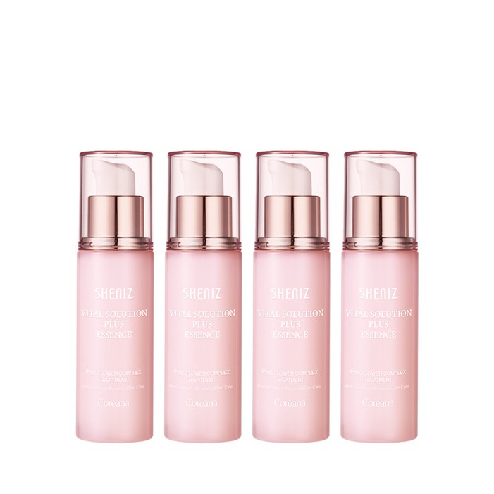 코리아나 쉬니즈 바이탈 솔루션 플러스 에센스, 4개, 55ml 코리아나 쉬니즈 바이탈 솔루션 플러스 에센스, 4개, 55ml