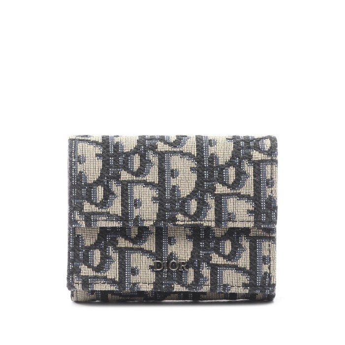 크리스찬 디올 중고 2010-2025 오블리크 스몰 지갑