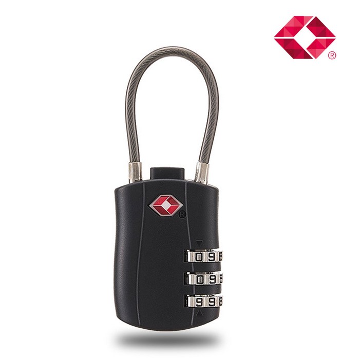 카스토리 TSA 여행용 와이어 자물쇠