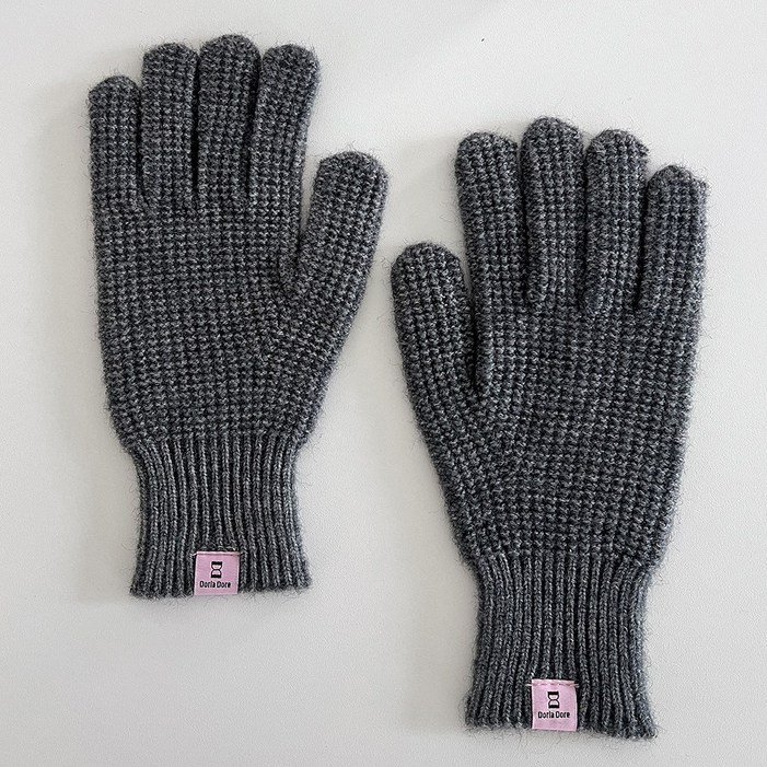 우드피카 탄탄한 와플 터치장갑 10컬러