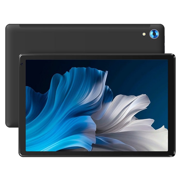 Wqplo C107 태블릿PC,10.1인치태블릿,10G128G,8 코어,안드로이드 14, WiFi, 검정색Black, 128GB