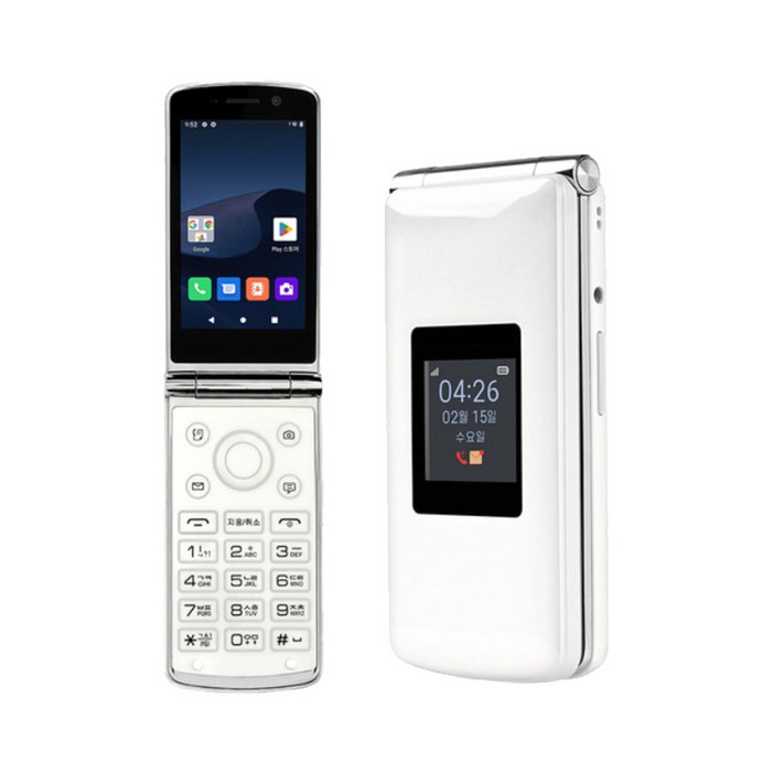 에이루트 A1 에이원 스마트 폴더폰 공기계 미개봉 미사용 새제품 AMF1000, 16GB, 화이트