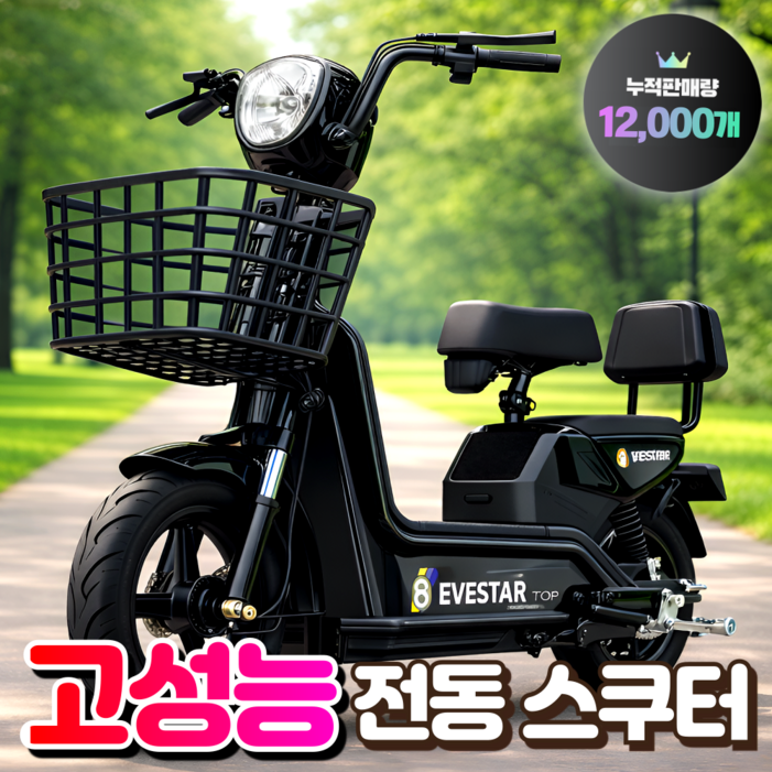 로미테크 고성능 전동스쿠터 전기 소형 미니 바이크 오토바이 1인용 추천 경량 출퇴근