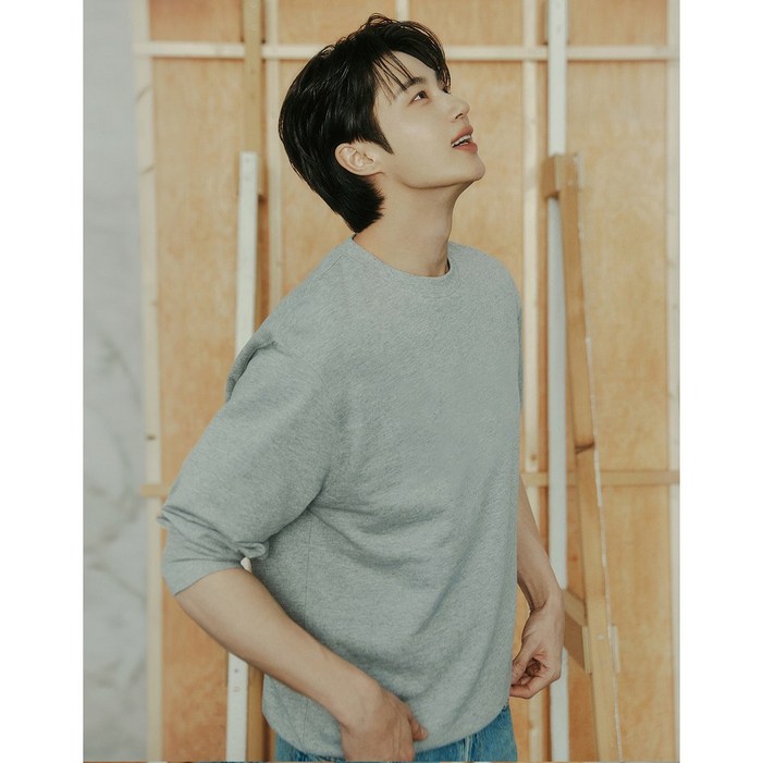 [지오다노] 2025 가을 NEW [변우석] 베이직 맨투맨 025510 9칼라