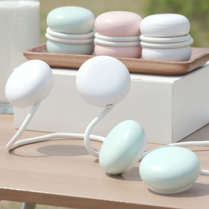 쭉 착 에어컨 넥 선풍기 휴대용 무선 넥풍기