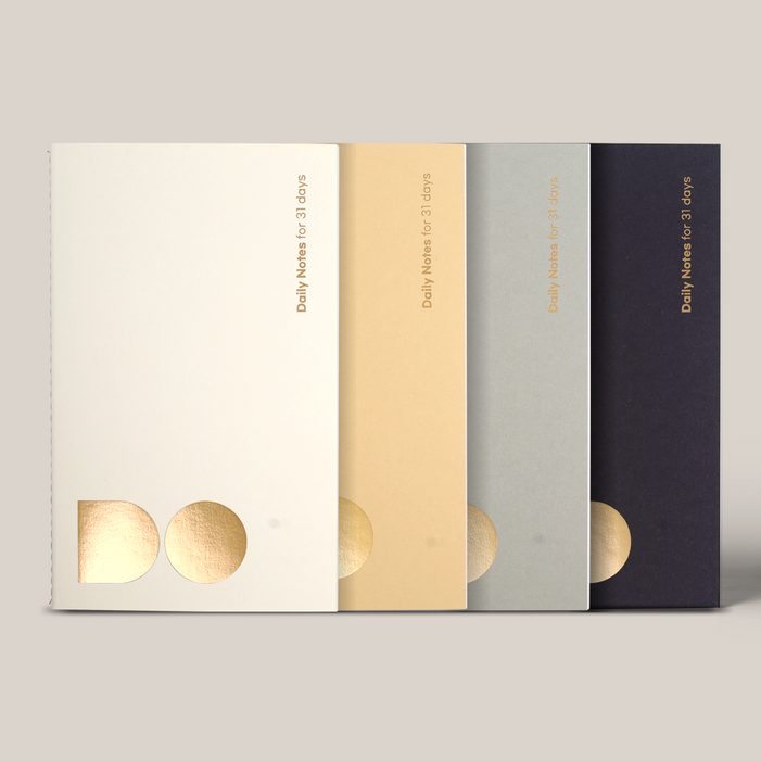 무딘취향 데일리 노트 31days 한달노트  4개