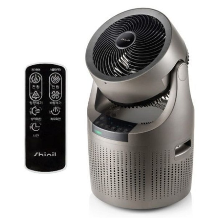 주방가전 신일 에어 플러스 2IN1 공기청정기 써큘레이터 리모컨 SIFAIR20KWS 생활가전