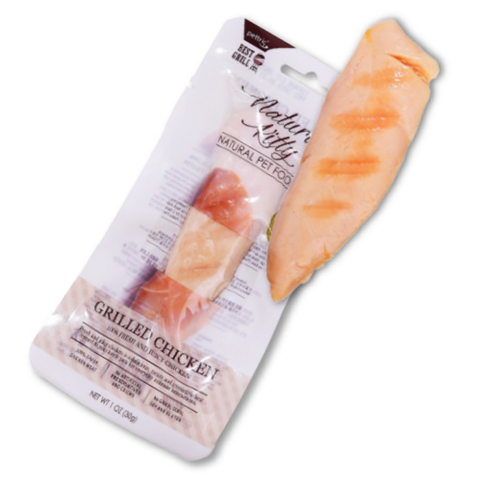 내추럴키티 고양이 간식 통살 파우치 10종