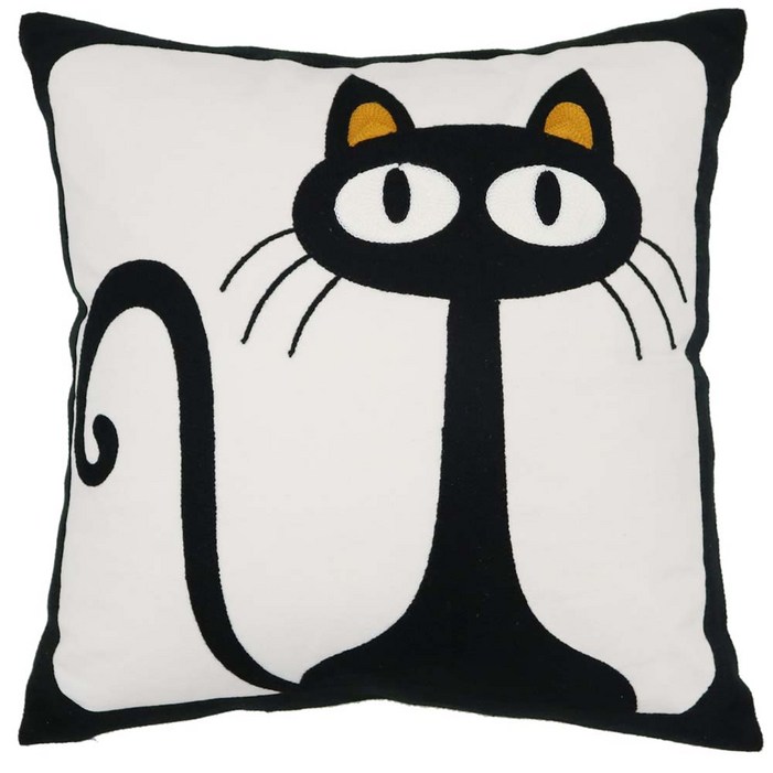 이쁜 고냥이 자수 쿠션 3종 쇼파쿠션