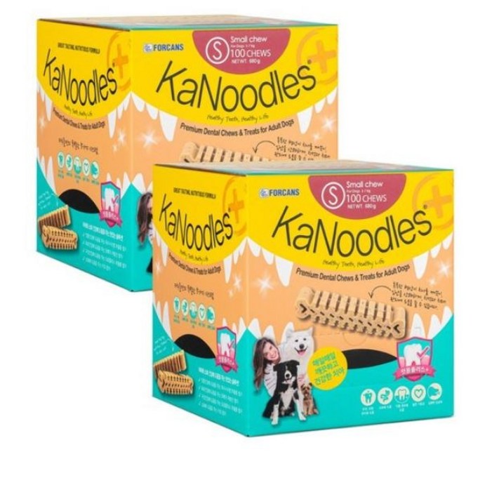 포켄스 카누들 잇몸플러스 S 100p 2개