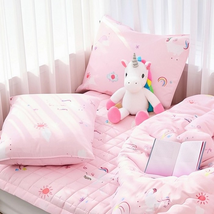 알러지케어 먼지없는 어린이 이불 세트 키즈 차렵 캐릭터 이불패드베개커버 침구 풀세트