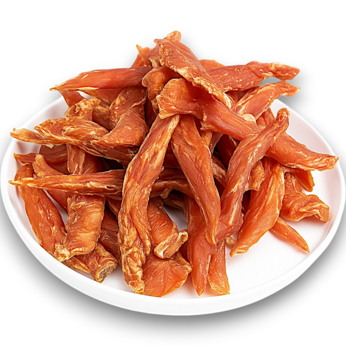 강아지 수제간식 국내산 닭가슴 대용량 무방부제 치석제거 개껌 간식마트, 600g, 3개, 닭가슴안심