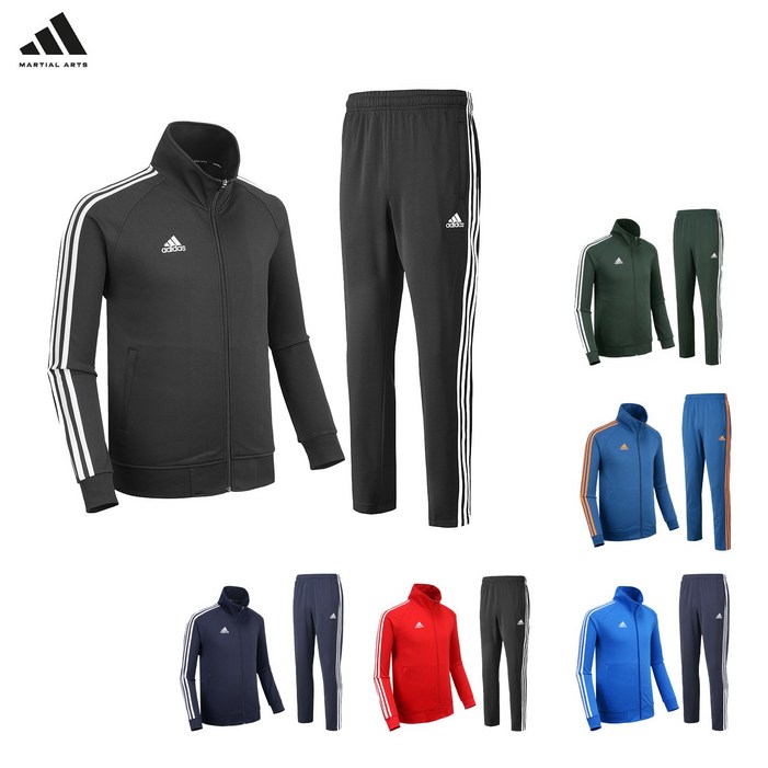 아디다스 마샬아츠 트레이닝복 세트 남여공용 TR10030M 져지