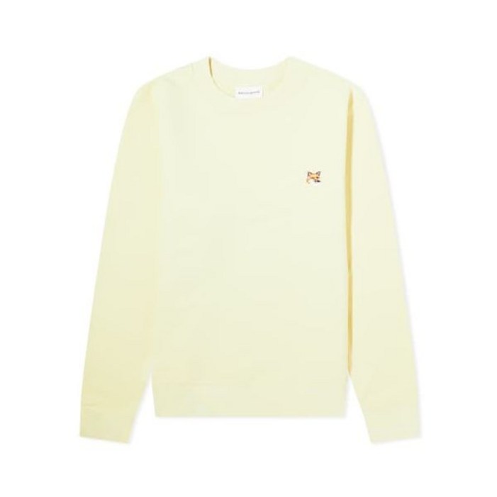 국내매장정품 메종키츠네 남성 맨투맨 FOXHEAD PATCH REGULAR SWEATSHIRT LM00301KM0001P712 폭스헤드 패치 레귤러 맨투맨
