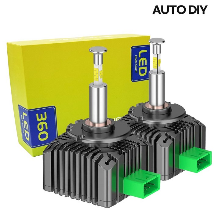 현대 벨로스터 전조등 4면 HID LED 헤드램드 2개 1세트