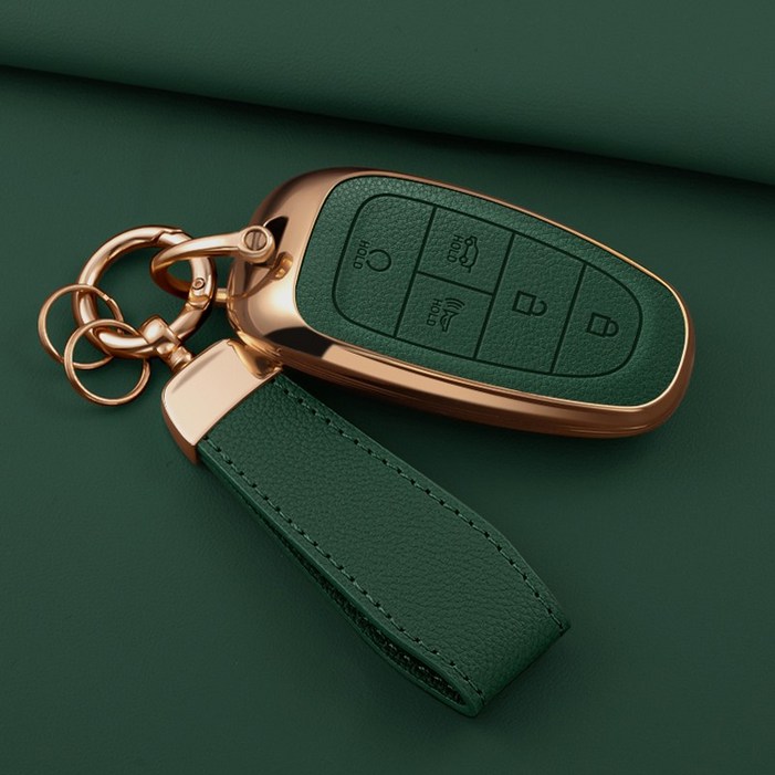 HAKO 소프트 가죽TPU 키케이스키홀더 현대호환 4,5,7버튼